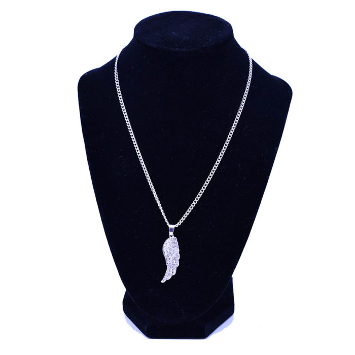 Feather jewelry necklace for mom aunt women